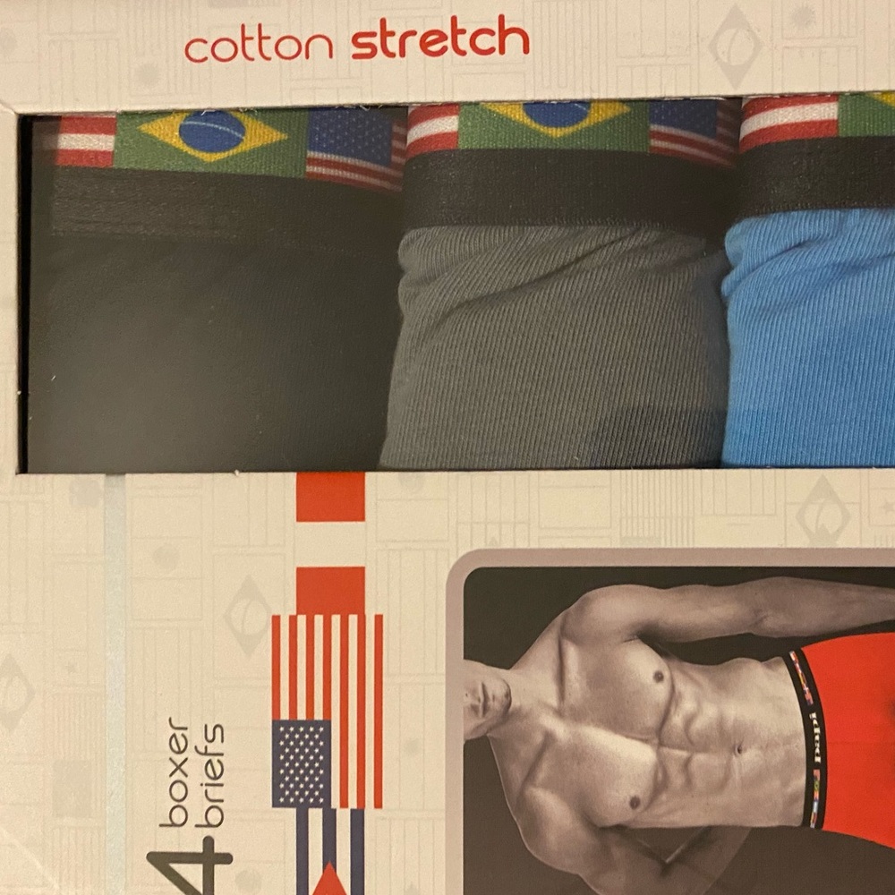 PAPI HERITAGE 4 PACK BOXER BRIEFS NIB - Picture 4 of 4